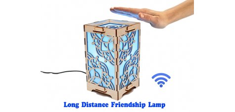 Long Distance Rectangle Lamp with Mandala