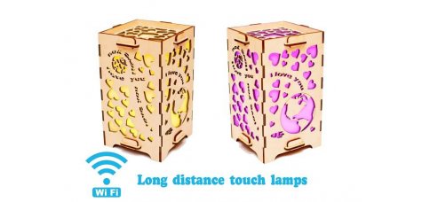 Set of 2 Touch Lamps To The Moon and Back