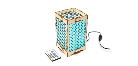 Long Distance Lamp With Honeycombs