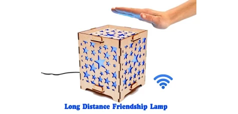 Long Distance Lamp with Stars