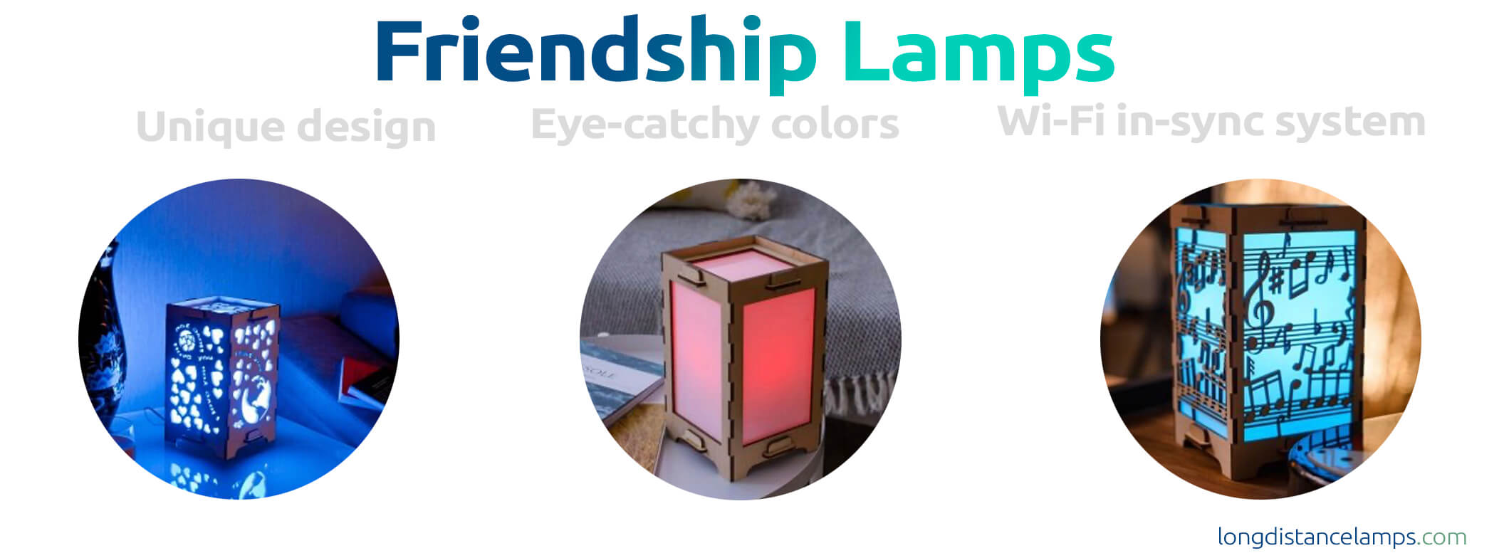 Long Distance Relationship Gifts and Touch Lamps – Friendship